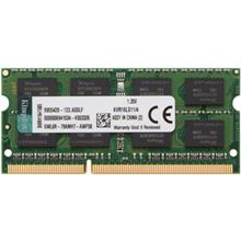 رم لپ تاپ DDR3L تک کاناله 1600 مگاهرتز CL11 کینگستون مدل ValueRAM ظرفیت 4 گیگابایت Kingston ValueRAM DDR3L 1600MHz CL11 Single Channel Laptop RAM - 4GB